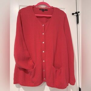Gudrun Sjoden cardigan/jacket dark rose